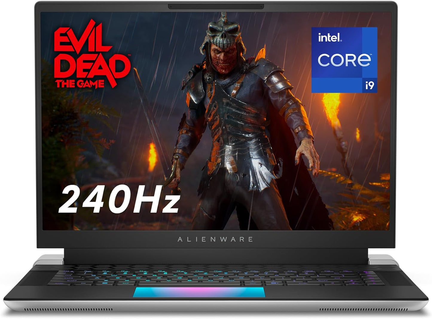 Alienware X16 R1 Gaming Laptop Intel® Core™ I9-13900HK 5.4GHz Turbo Clock | 32GB RAM LPDDR5 ; 1 TB SSD NVME | NVIDIA GeForce RTX 4080 12GB GDDR6 | 16 ” Quad HD+ Display 240Hz |Windows 11 Home | Lunar Silver