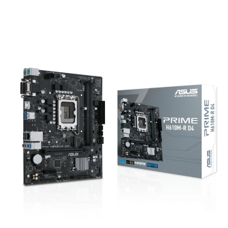 ASUS PRIME H610M-R D4-SI DDR4 MOTHERBOARD ,Intel® H610 (LGA 1700) Mic-ATX